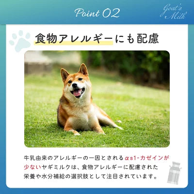 お腹にやさしいヤギミルク 犬猫用 80g